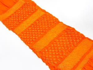 正絹　絞り　帯揚げ